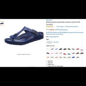 Blue Birkenstock’s 💙